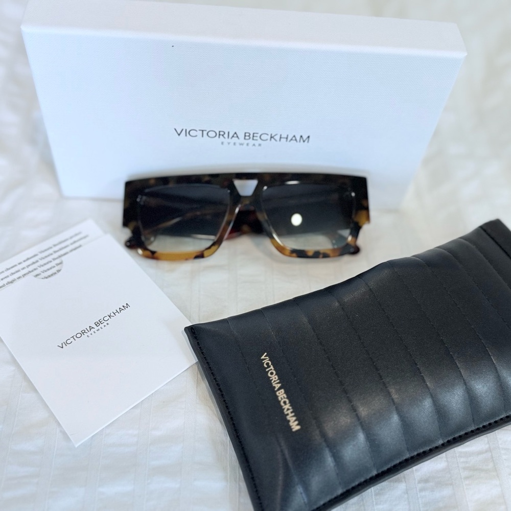 Victoria Beckham Brown Sunglasses